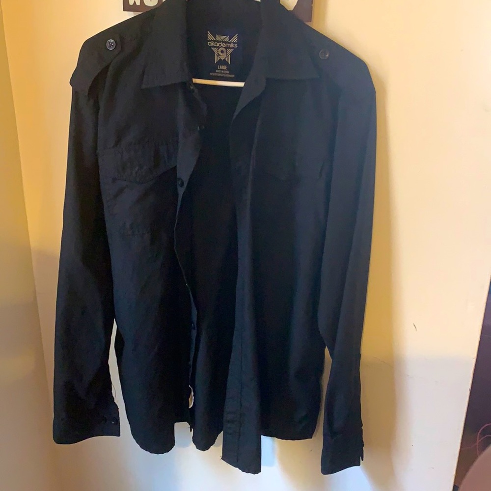 Black Button up